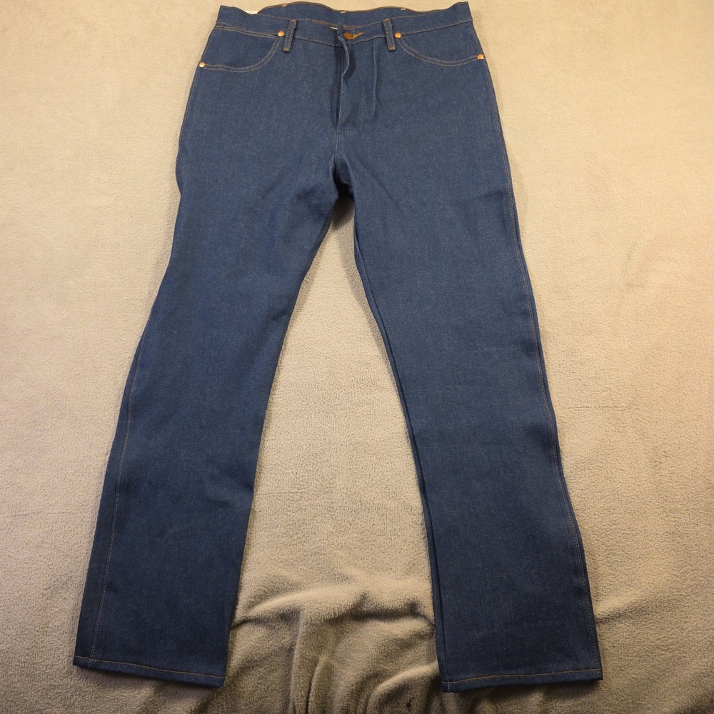 Wrangler Jeans Mens 36x32 Blue Cowboy Cut Original Fit Workwear Outdoor NWT